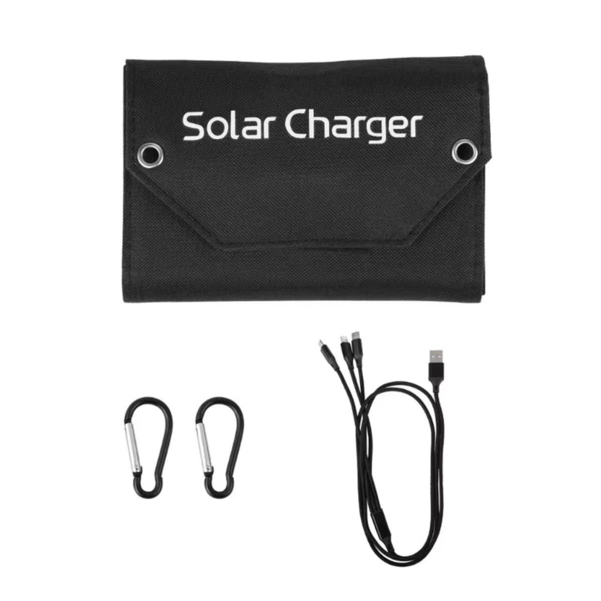 100W 80W 60W Foldable Solar Panel 5V USB Portable Folding Bag Battery Charger for Phone Outdoor Camping Waterproof Power Bank