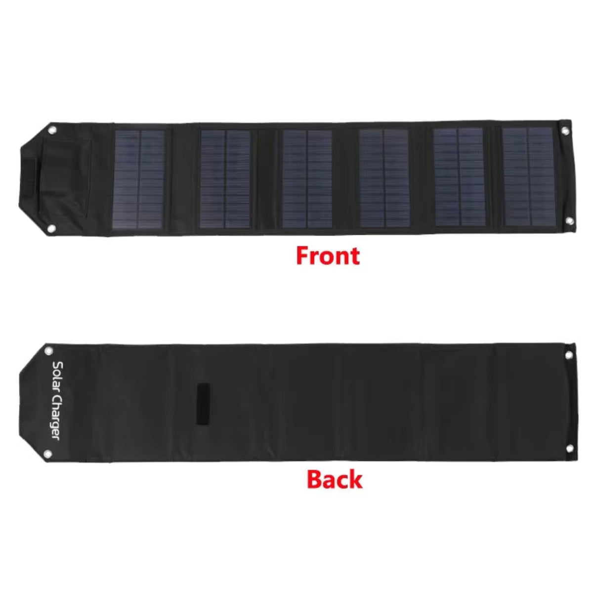 100W 80W 60W Foldable Solar Panel 5V USB Portable Folding Bag Battery Charger for Phone Outdoor Camping Waterproof Power Bank