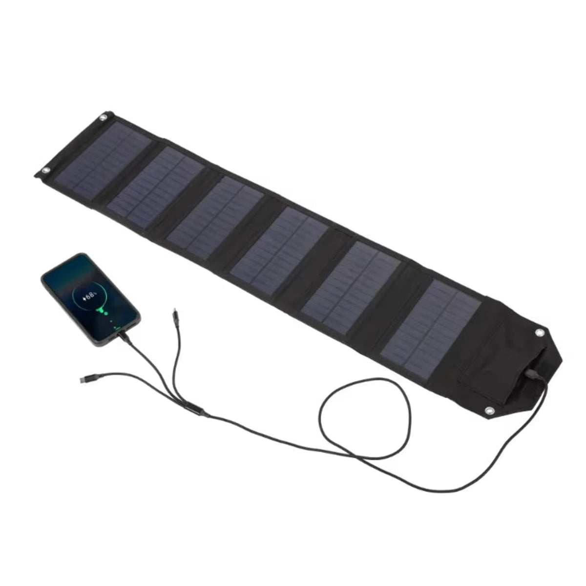 100W 80W 60W Foldable Solar Panel 5V USB Portable Folding Bag Battery Charger for Phone Outdoor Camping Waterproof Power Bank